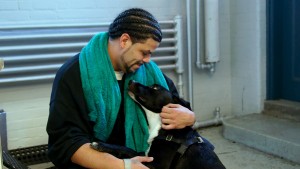 Inmate Dog Handler 'Candido' and his dog, Sam (2)